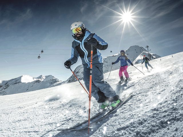 Skiefahren am Kitzsteinhorn